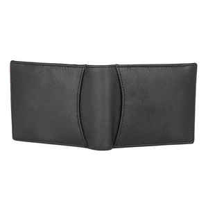 Portefeuille minimaliste en cuir véritable marron pour homme avec services de personnalisation - Product Image 5