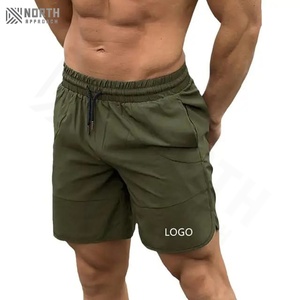 Shorts de sport pour hommes de haute qualité, séchage rapide, collants de compression personnalisés pour l'entraînement, style décontracté, écologiques, prix de gros pour hommes - Product Image 2