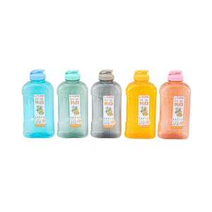 Bouteille d'eau en PP sans BPA de 2200 ml, gourde sportive à bouton-poussoir, réutilisable, conteneur alimentaire sûr pour les voyages en plein air, le camping - Product Image 6