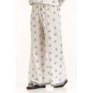 Pantalones Casuales de Pierna Ancha con Cintura Alta WM-COD-SS25-361B, Transpirables, Corte Regular WM-COD-SS25-361B - Product Image 4