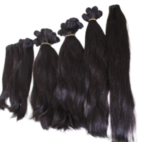 Mèches de cheveux naturels bruts cambodgiens et vietnamiens 100g Super Double Drawn, épaisseur inégalée, texture naturelle, longue durée
