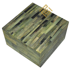 Top Selling Jewellery Decorative <b>Boxes</b> with Unique MOP Custom Logo <b>for</b> Home Decoration Indian Handicraft Horn Bone Necklace - Product Image 5