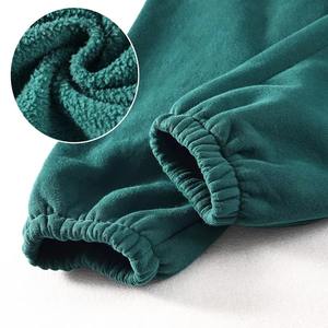 Joggers y pantalones de lana para hombre de calidad superior, pantalones de chándal con logotipo personalizado OEM, ropa de calle de alta calidad, suministro a granel - Product Image 3