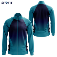 Veste bomber sportive réversible imperméable à col montant pour club de football, imprimée par transfert thermique personnalisé, pour hommes et garçons, de haute qualité