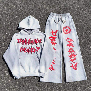 Conjunto Deportivo de Hombre, Estilo Urbano, Precio Competitivo, Diseño Personalizado, 100% Algodón, Grueso, para Invierno - Product Image 4