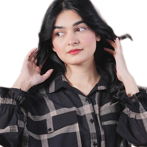 Ensemble Kurta Pajama Chic pour Femmes, Coupe Longue et Droite, Vêtement Ethnique, Coton Confortable et Respirant pour un Usage Quotidien et des Occasions Spéciales - Product Image 6