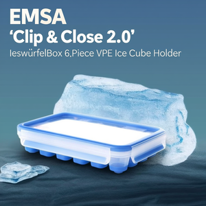 EMSA 'Clip & Close 2.0' Eiswrfelbox - Caja para Cubos de Hielo VPE de 6 Piezas - Product Image 3