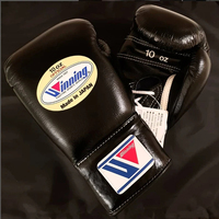Guantes de Boxeo Profesionales de Alta Calidad para Sparring, Diseño Personalizado en Cuero, Correa de Muñeca Ajustable con Cordones, Gancho para Dedos Completos