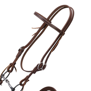 Brida ecuestre de todos los tamaños del fabricante profesional, superventas, precio bajo, brida para caballo, rienda deportiva de cuero personalizada - Product Image 5