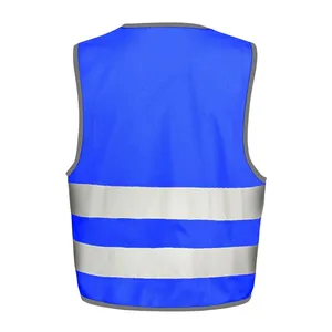 Gilet de sécurité junior à visibilité accrue avec autocollants et lumières réfléchissantes – Article promotionnel de sécurité - Product Image 5