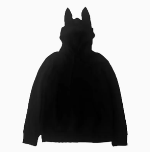 Sudadera con Capucha de Algodón Resistente Personalizada para Hombre, Hombros Caídos, Estampado de Burbujas, Felpa, Logotipos Personalizados, Corte Regular, Invierno - Product Image 3