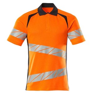 OEM Men High Visibility Reflective <b>Polo</b> Shirt Short Sleeve Construction Workwear Uniforms <b>Polo</b> Shirts For Sale - Product Image 2