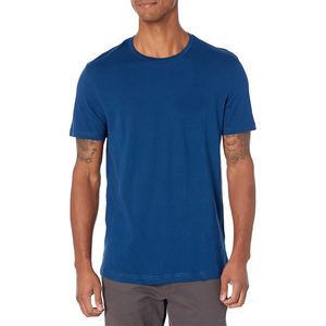 เสื้อยืดกีฬา ผ้าฝ้าย 100% ถัก สีพื้น แขนสั้น คอกลม น้ำหนัก 300 กรัม ระบายอากาศได้ดี สวมใส่สบาย - Product Image 1