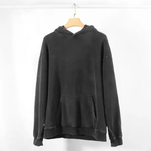 Vente en gros d'usine pulls vierges sweats à capuche coupe ample pour hommes styles sweats à capuche décontractés personnalisez votre propre sweat à capuche - Product Image 6