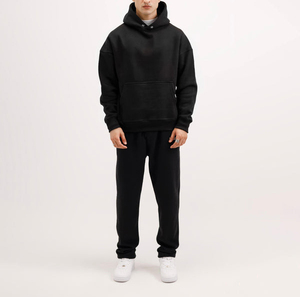 Logotipo personalizado de calidad superior 100% algodón Puff impresión 450gsm sudaderas con capucha Casual hombres pulóver Sudadera con capucha - Product Image 1