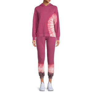 Sudaderas con capucha personalizadas Tie Dye para mujer, sudaderas con capucha impresas de manga larga personalizadas Unisex con logotipo personalizado bordado - Product Image 4