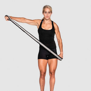 Longue bande de résistance tissu butin Fitness exercice bandes de résistance Yoga entraînement bandes vente en gros - Product Image 1