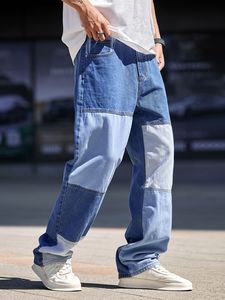 Jeans coupe décontractée pour hommes de haute qualité à la mode durable pour les sorties de bureau week-ends aventures-Denim lavé confort automne hiver - Product Image 3