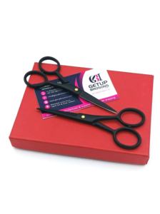 กรรไกรตัดผมมืออาชีพ 7 นิ้ว ญี่ปุ่น 4Cr13 สแตนเลส ด้ามยาว สำหรับคนถนัดขวา กรรไกรตัดผมสำหรับร้านเสริมสวย - Product Image 4