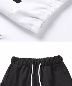 Ensemble pull à capuche avec logo personnalisé unisexe Survêtement en polyester 100% coton Coupe-vent Jogger Sweat à capuche imprimé Technics pour hommes - Product Image 3