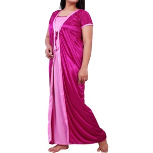 chinese dress ladies Buy Women Pure Cotton Night Dress Online @ Best Price main image 1