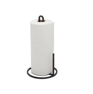 Soporte de papel de toalla negro de Metal de hierro de diseño de moda para el hogar, cocina, Decoración de mesa, soporte de papel tisú de pie - Product Image 6