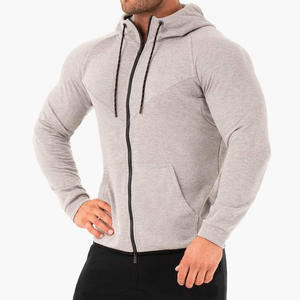 Sudadera con Capucha Corta de Alta Calidad con Logotipo Personalizado, Sudadera Térmica Extra Grande de Algodón Lavado al Ácido para Hombre, Estilo Otoñal - Product Image 4