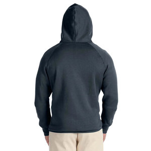 Personalizado Full Zip up Hoodies Transpirable Hombres Puff Imprimir Alta Calidad Plain Soft Thermal Hoodie - Product Image 2
