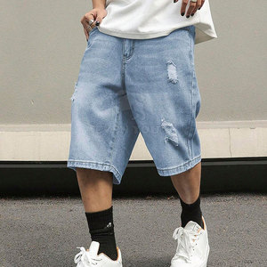 Pantalones cortos holgados y modernos para el verano, estilo urbano, ropa cómoda y ligera para uso diario - Product Image 6