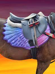 Tapis de selle anglais de dressage personnalisable pour chevaux Doublure en polycoton avec impression par sublimation Logo Design - Product Image 5