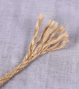 Rouleau de jute naturel de chanvre pré-rouleau en rouleaux Lingot de jute à motif brut - Product Image 3