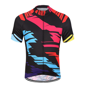 Maillot de ciclismo ligero de alta calidad para hombre, manga corta de secado rápido, estilo único, personalizable, colores de equipo, resistente al viento, transpirable - Product Image 1