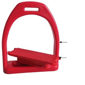 ที่กวนพลาสติกสีสันสดใสสำหรับการขี่ม้าพร้อมกางเกงรองรับเท้า - Product Image 2