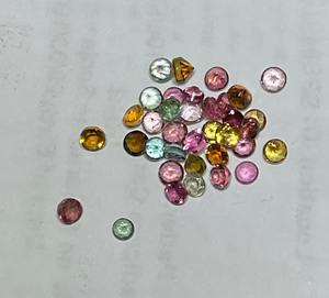 Turmalina Natural Multicolor de Corte 5x5mm, Gemas Sueltas Facetadas, Tratamiento Premium de Encerado/Aceitado, Certificadas por Terceros - Product Image 5