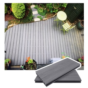 Trang trí sân thượng WPC sàn không thấm nước ánh sáng màu xám bảng WPC thành phần sàn sinh thái sàn gạch - Product Image 6