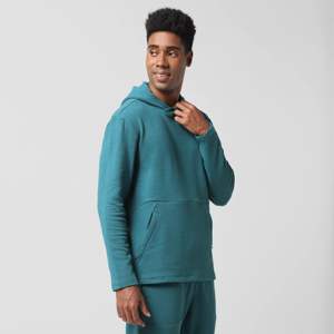 Sudadera con capucha relajada de mezcla de algodón ultrasuave para hombre, perfecta para días casuales y para descansar, disponible en varios tonos tierra - Product Image 3