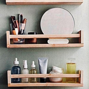 Wooden Wall Mounted Storage <b>Rack</b> for Holding Flower Pots Beautiful Wall Art-Buy Now! - Product Image 5