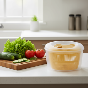 Escurridor de Ensaladas ROCKET Saffron 9072298ABV (4.5 Litros) para Utensilios de Ensalada Premium Tontarelli - Product Image 3