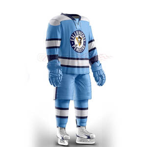 Uniforme de hockey sur glace personnalisé Impression par sublimation Logo Design Youth Hockey Jersey Sports Wear - Product Image 3