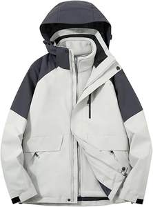 Collection Hiver 2022 Veste matelassée pour homme style streetwear personnalisée Longueur longue Col montant fin Fabrication directe en gros - Product Image 2