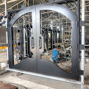 Diseños de Puertas de Entrada de Acero Artísticas Personalizadas, Puertas Delanteras de Alta Calidad, Modernas, Clásicas, de Lujo, Impermeables, con 3 Años de Garantía - Product Image 5