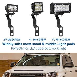 Trong Kho phụ trợ offroad Pod làm việc ánh sáng chân đế mui xe bản lề mương ánh sáng núi Chân đế cho TOYOTA tacoma 2016 + - Product Image 3