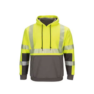 Sudadera de Seguridad de Alta Visibilidad con Talla Personalizada, Sudadera de Alta Visibilidad, Sudadera de Alta Visibilidad de Alta Calidad para Uso en Invierno - Product Image 1