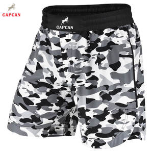 Reinforced Stitching <b>Long</b> Wear Quality MMA <b>Shorts</b> with Soft Touch Fabric Balanced Fit Front Logo Lightweight & Eco-Friendly - Product Image 1