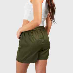 Shorts de sport pour femmes OEM, respirants, en polaire, séchage rapide, de haute qualité, taille élastique, shorts de jogging pour la salle de sport - Product Image 4