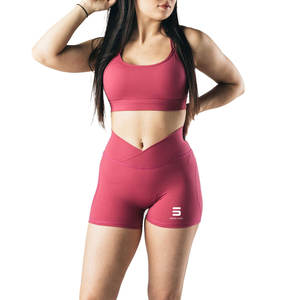 Moda de tendencia Logotipo personalizado Mejor precio Fabricante profesional Diseño único para pantalones cortos de mujer - Product Image 2