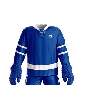 Tenues de hockey sur glace personnalisables 100% polyester Séchage rapide Léger Écologique Respirant Haute qualité Vente en gros - Product Image 5