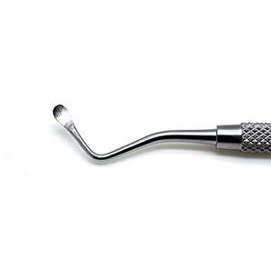 Juego de Instrumentos de Cirugía Oral Dental de Acero Inoxidable de 4 mm con Cureta Lucas Bone 88 de Doble Extremo, Manual y Reutilizable - Product Image 3