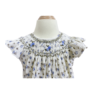 Bon prix Robe smockée pour bébé de haute qualité ODM et OEM de haute qualité pour bébé fille à manches courtes de fabricant du Vietnam - Product Image 2