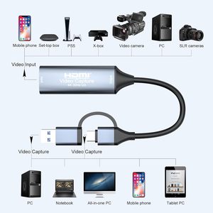 כרטיס לכידת וידאו SYONG 4K USB 3.0 למחשב עבור HDMI IPTV, יציאות מרובות, להקלטה ב-PS4/5 ו-MP4 - Product Image 6